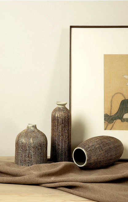 Vase décoratif en céramique et porcelaine – Inspiration chinoise traditionnelle et élégance contemporaine