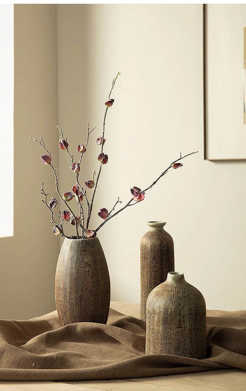 Vase décoratif en céramique et porcelaine – Inspiration chinoise traditionnelle et élégance contemporaine